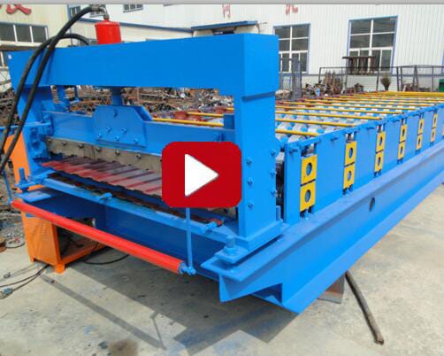 C10 single color steel roll forming machine
