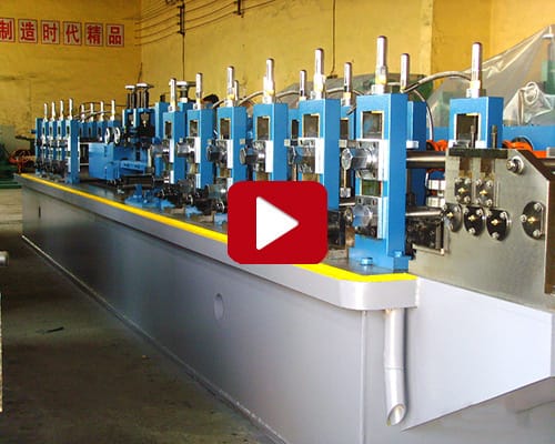 China homemade stainless carbon steel welded pipe making machine, factory producer 