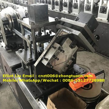 Steel frame roll forming machine