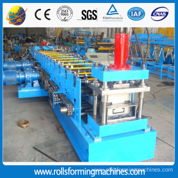 Automaticaly steel c channel c purlin machine
