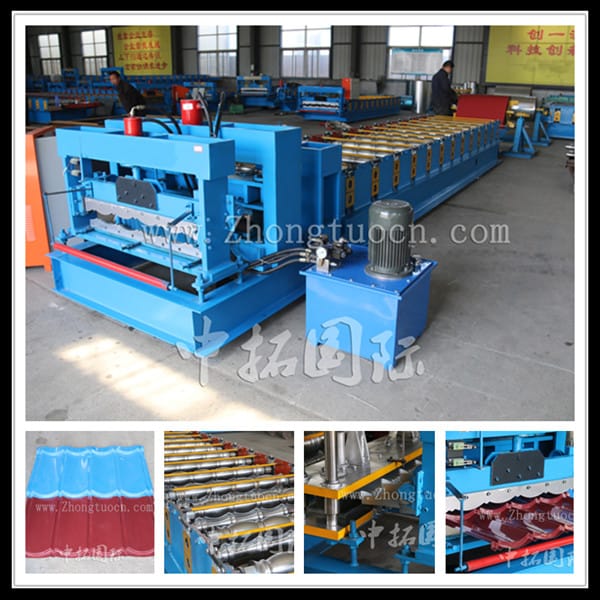 Glazed tile roll forming machine (4)